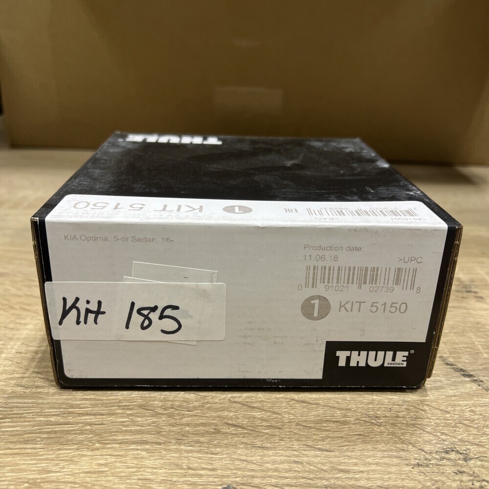 Thule 5150 Roof Rack Fit Kit Black For 2016-2019 KIA Optima 4-Door Sedan KIT185